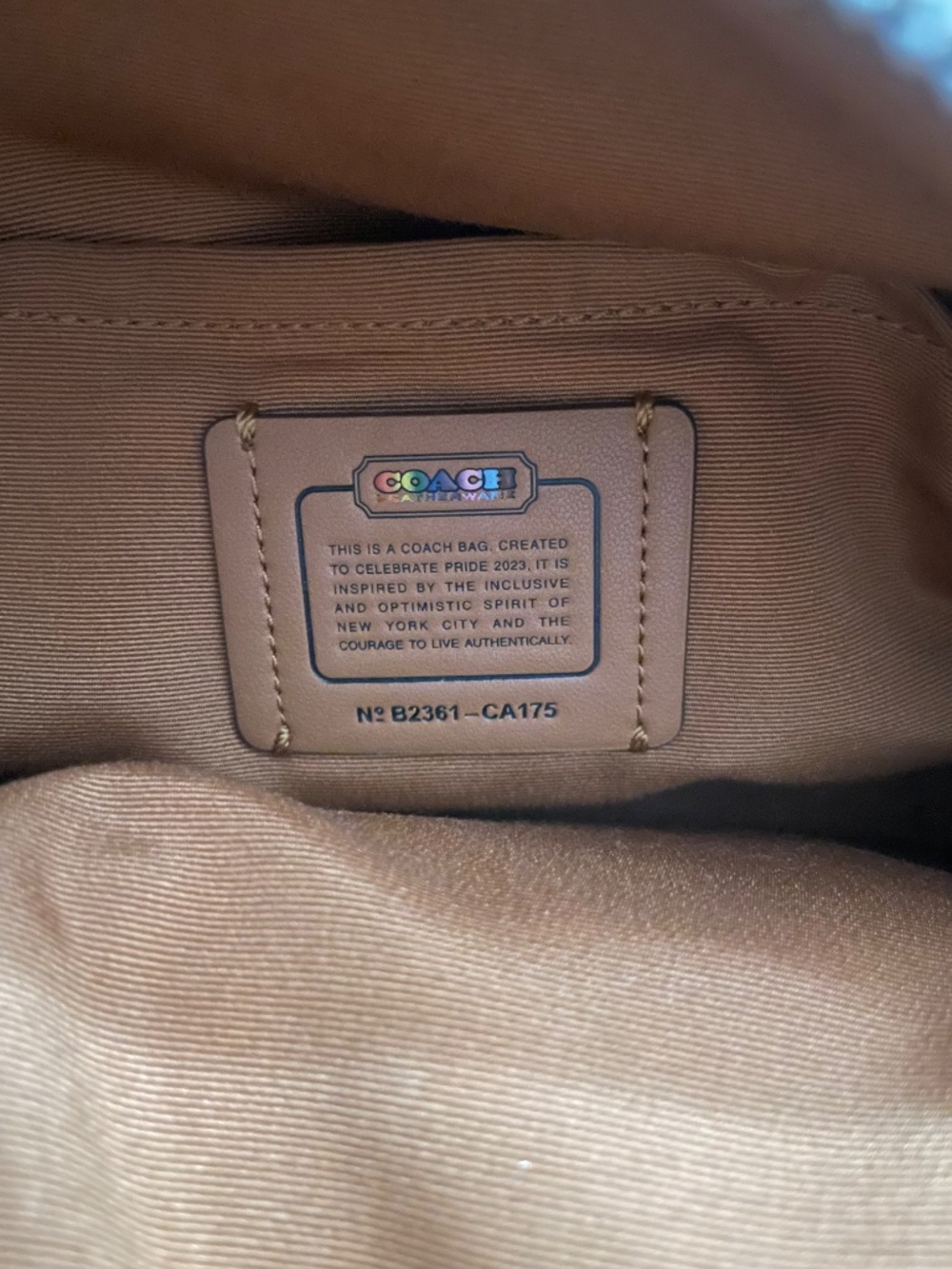 COACH BAG - Picture 2 of 2
